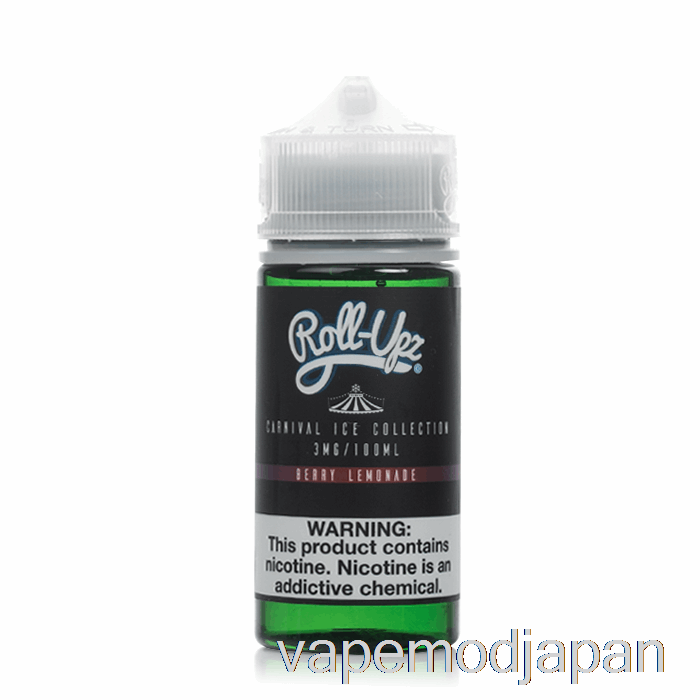 VAPE JAPAN アイスベリーレモネード - カーニバル - ジュースロールアップズ - 100ml 6mg